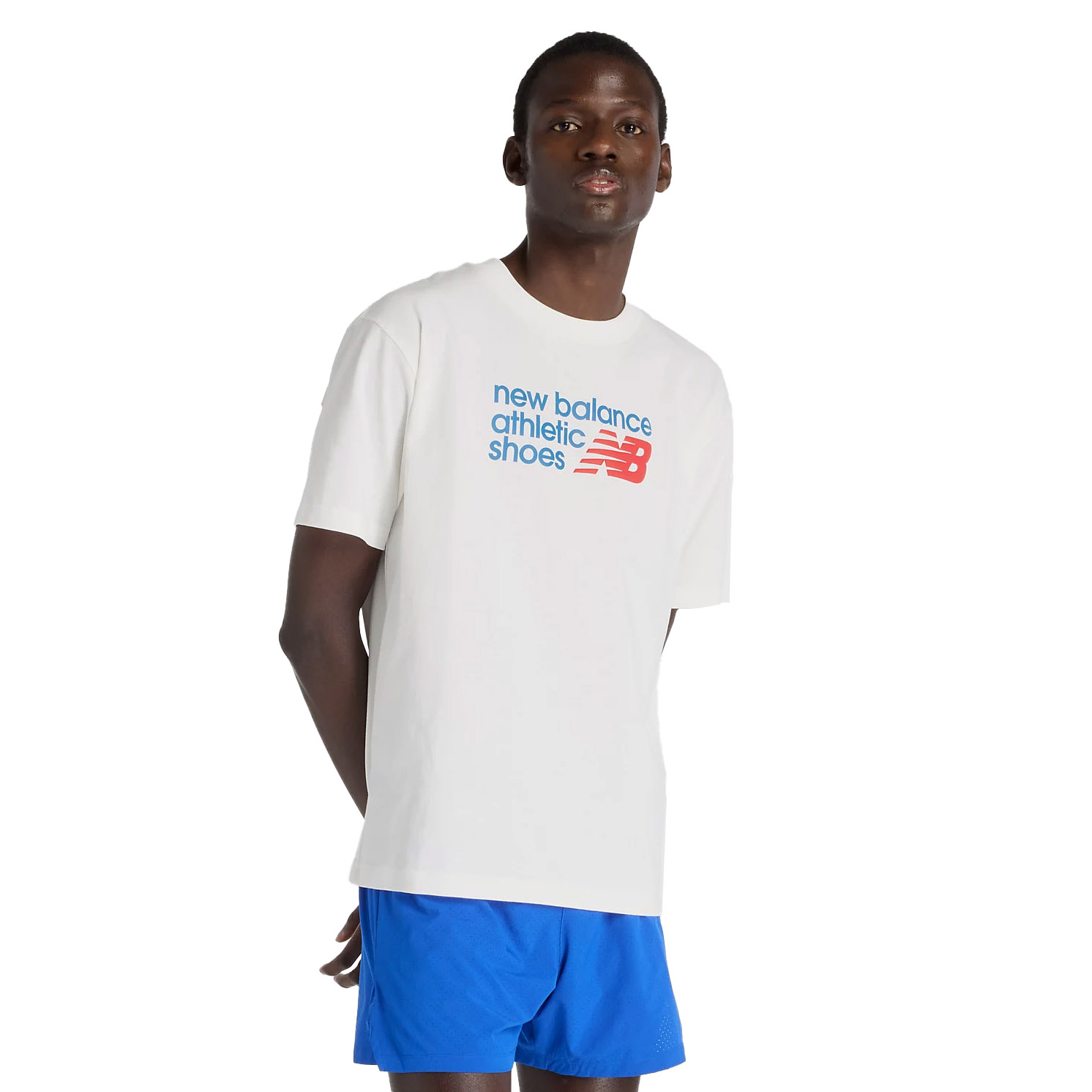 New Balance Athletics Relaxed Premium Chest Logo T-Shirt
